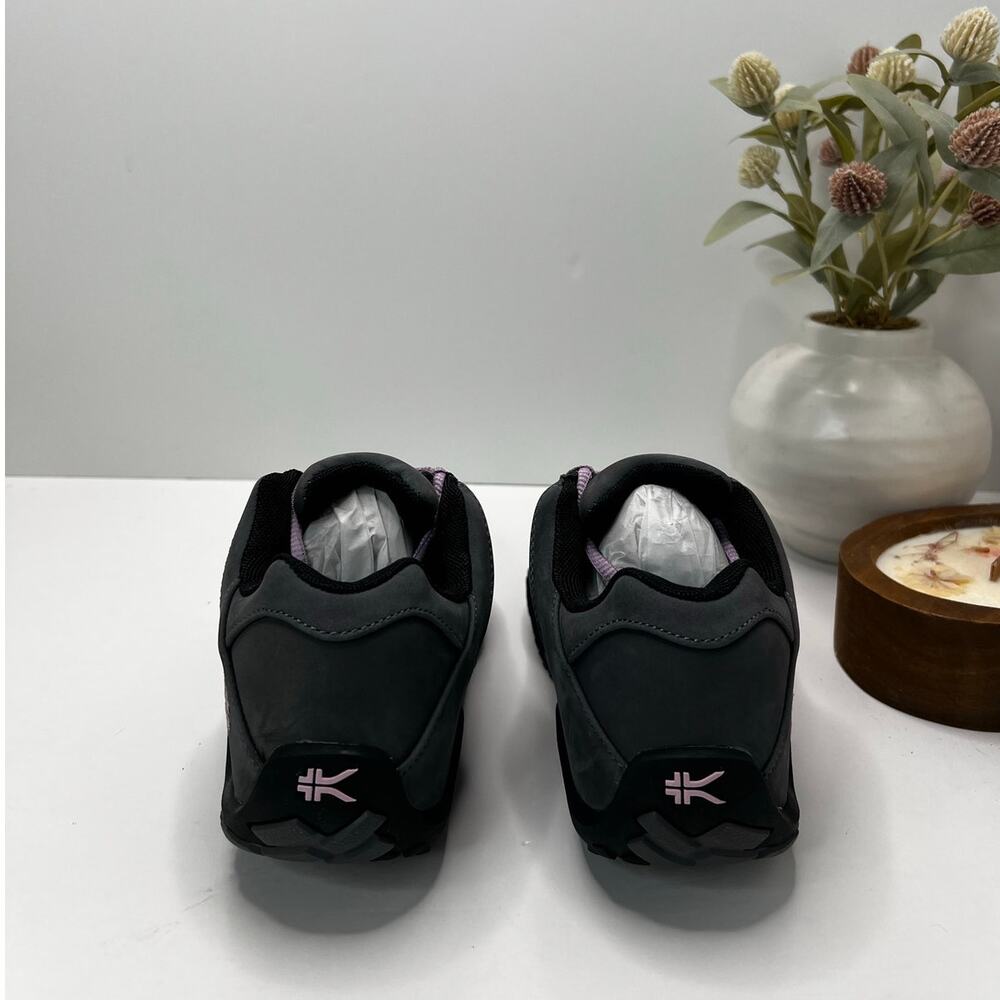 Kuru Chicane Trail Hiking Comfort Sneaker Smoke Gray/Black/Violet Women 6W NWB - Picture 2 of 11